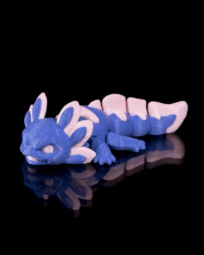 Baby axolotl - Velvet
