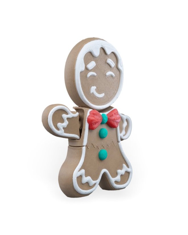 Mozgatható mézeskalács figura - Veľkosť: Mini