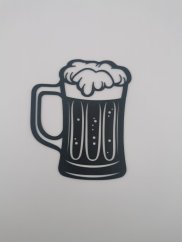 Nástenná Dekorácia (Wall Art) – "Pivný Krígeľ"
