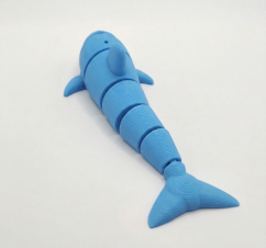 Pohyblivý delfín - modrý