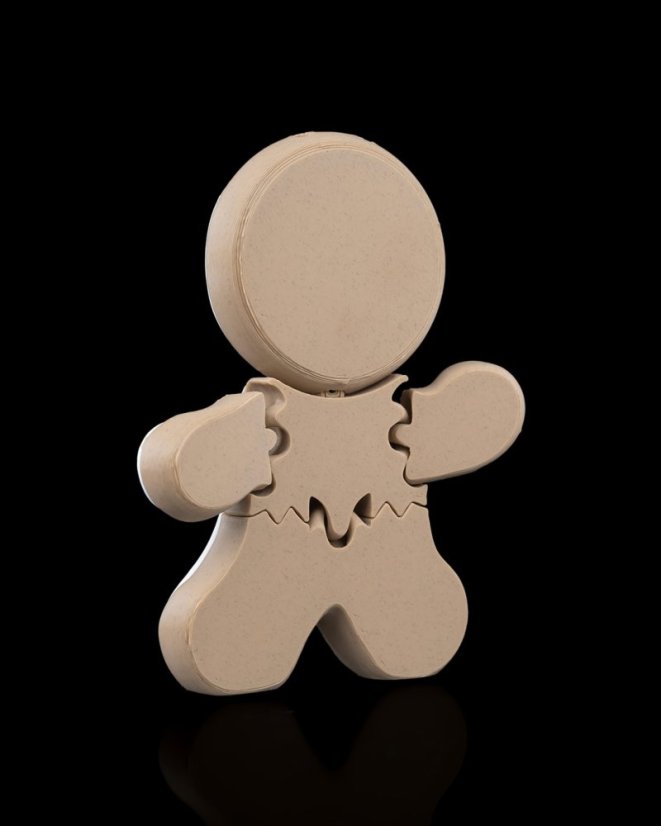 Mozgatható mézeskalács figura - Veľkosť: Mini