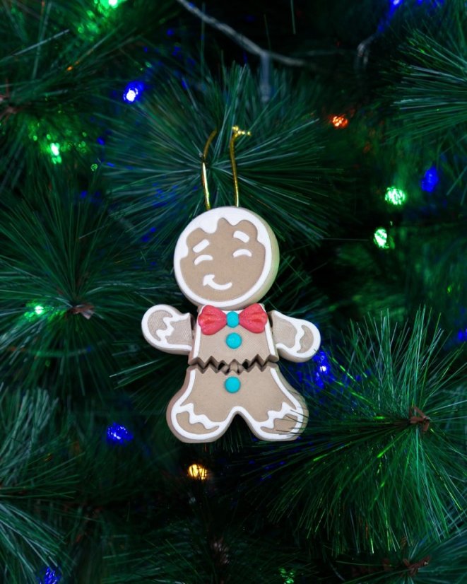 Mozgatható mézeskalács figura - Veľkosť: Mini