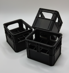 Organizér na AA baterie - černý