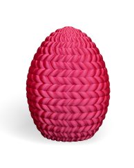 Designová dóza „Pletené vejce“