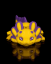 Baby axolotl - Split - Velikost: Maxi