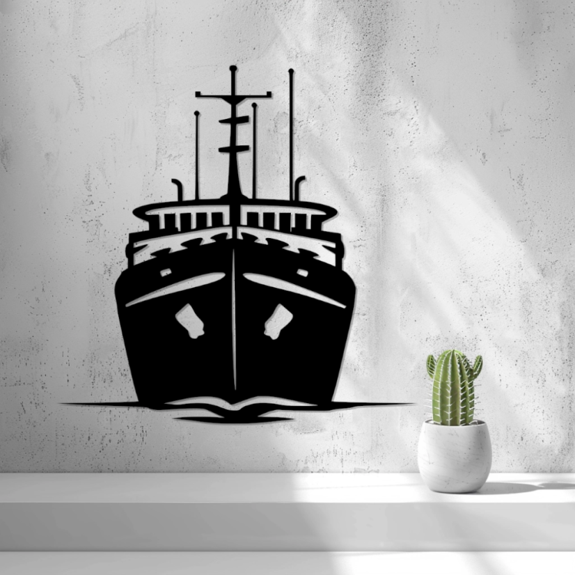 Nástenná Dekorácia (Wall Art) – "Zaoceánska Loď"