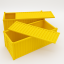 Organizér - Žltý lodní kontajner - Veľkosť: Mini