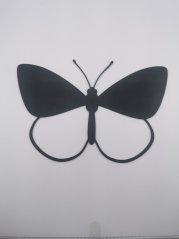 Nástěnná Dekorace (Wall Art) – "Minimalistický Motýl"