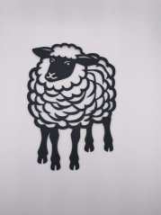 Nástěnná Dekorace (Wall Art) – "Ovečka"