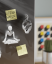 Figural Fridge Magnets – set of 3 pcs