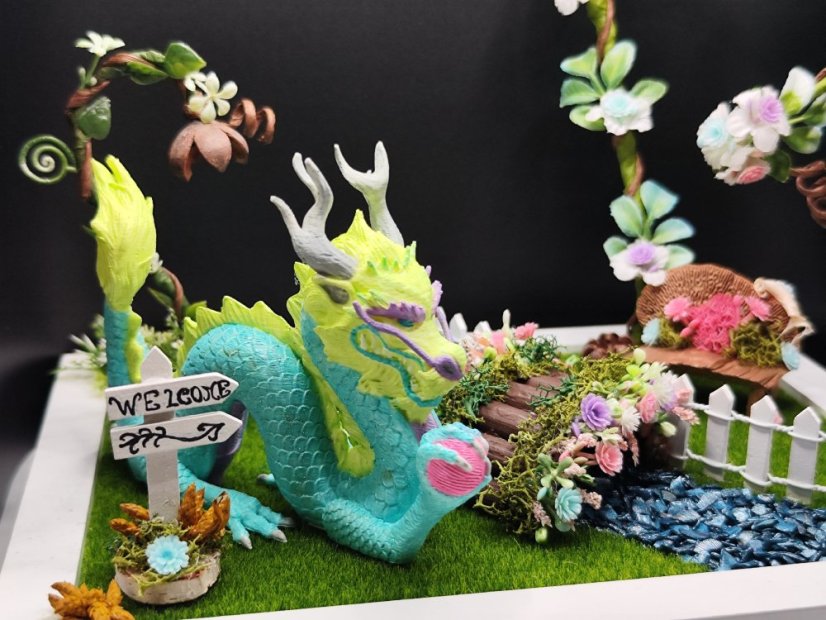 Diorama čarovnej záhrady