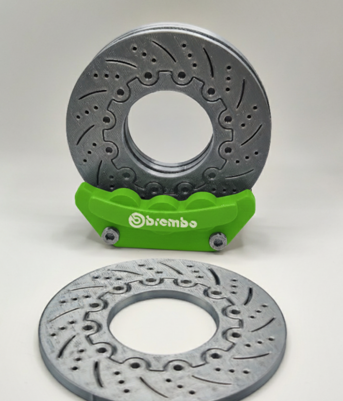 Podtácky - zelené brzdy