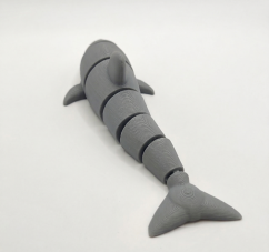 Pohyblivý delfín - šedý