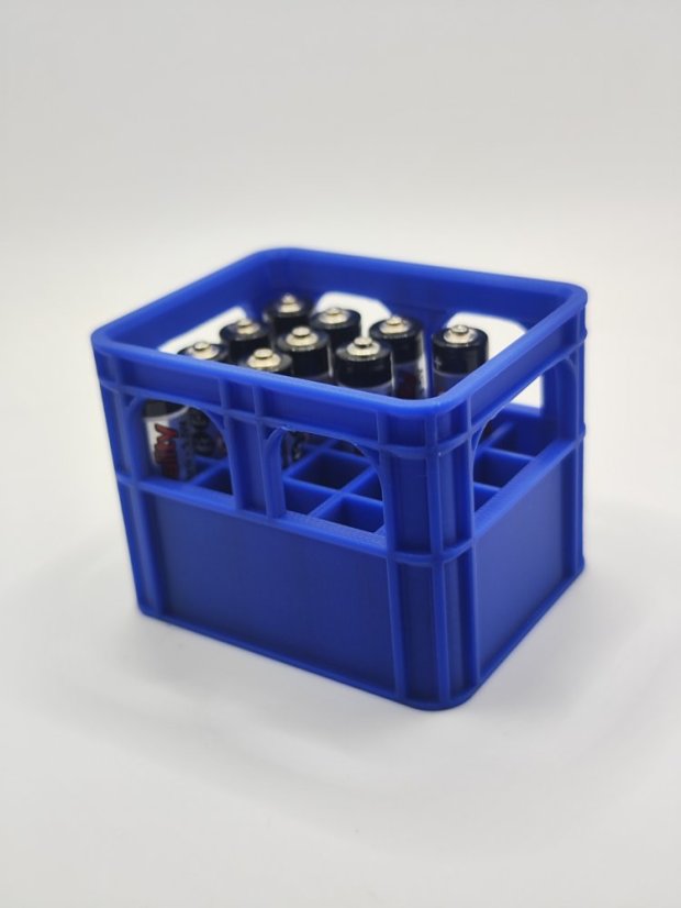 Organizér na AAA batérie - Modrý