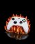Ohnivý držák na gamepad - Xbox