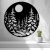 Nástenná Dekorácia (Wall Art) – "Les pod Mesiacom"