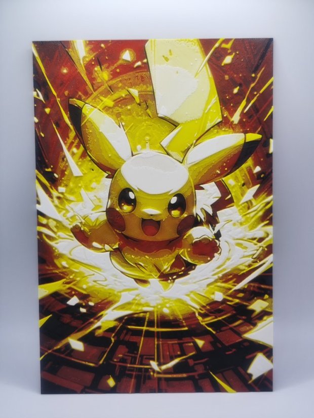 Pikachu na stenu