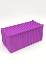 Organizér - Fialový lodní kontajner