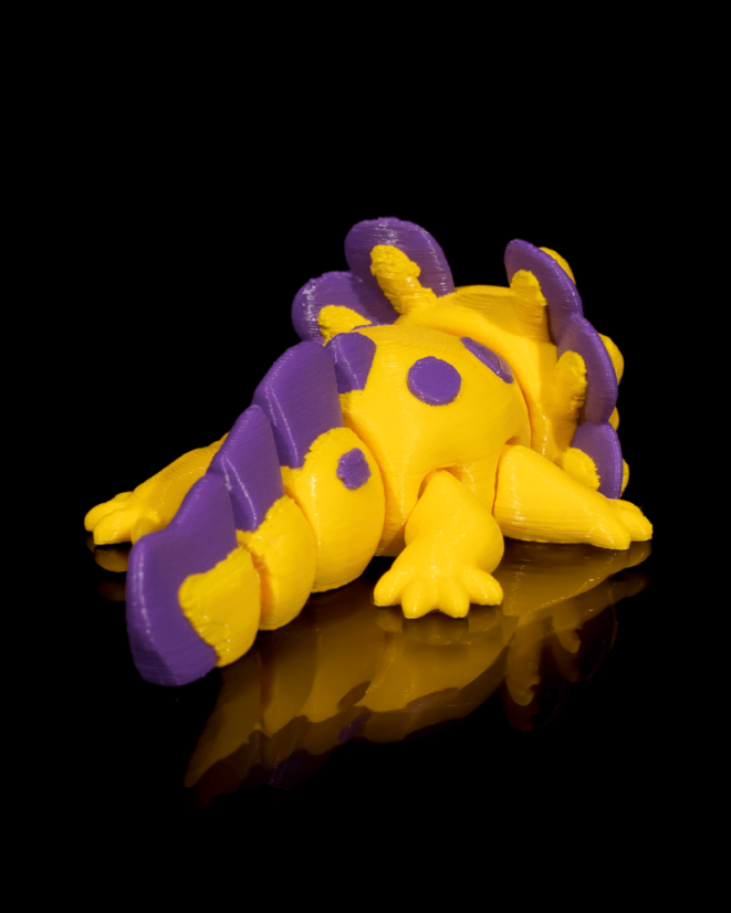 Baby axolotl - Split - Velikost: Maxi
