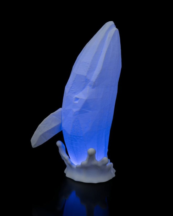 Lampička - RGB Velryba