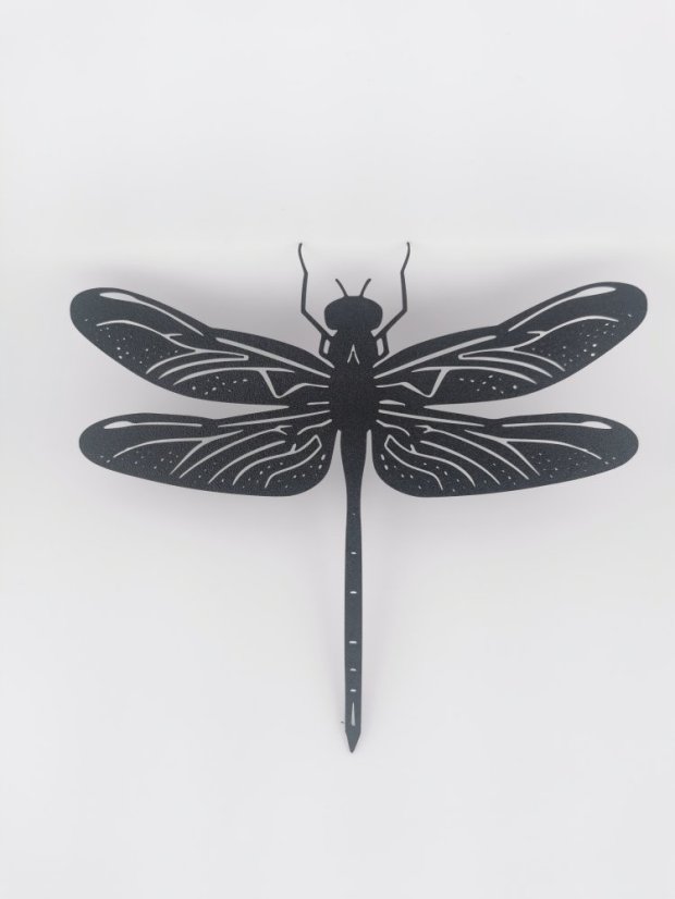 Nástěnná Dekorace (Wall Art) – "Elegantní Vážka"