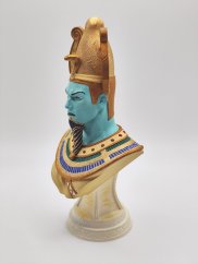 Busta Osirisa – klasické egyptské zafarbenie