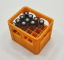 Organiser for AAA batteries - Orange