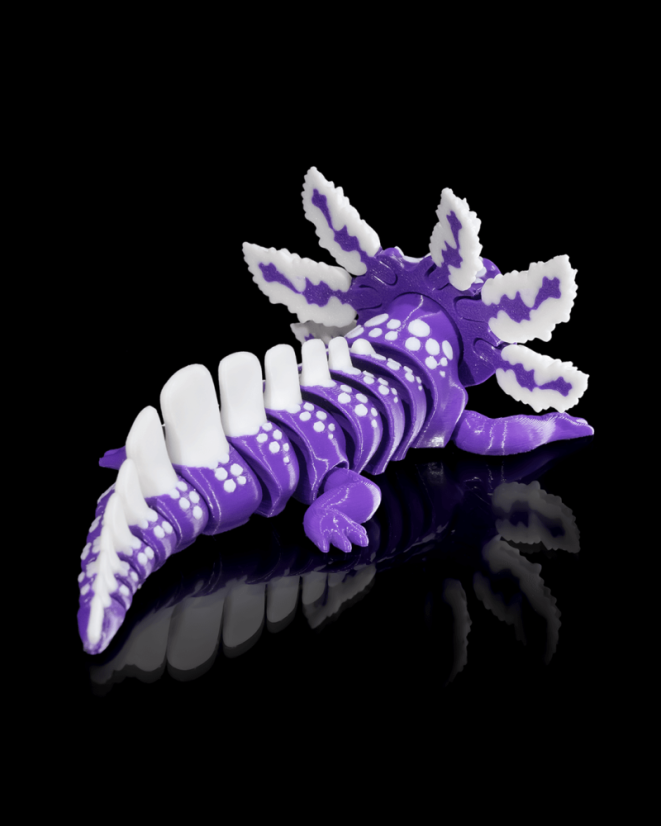 Velký pohyblivý axolotl - Berry Tart