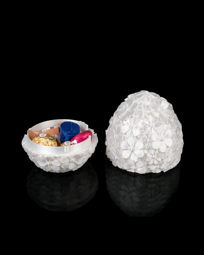 Kvetinová Kraslica - maxi "Rozkvitnutá Margarétka"