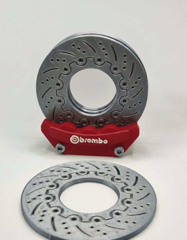 Podtácky - červené brzdy