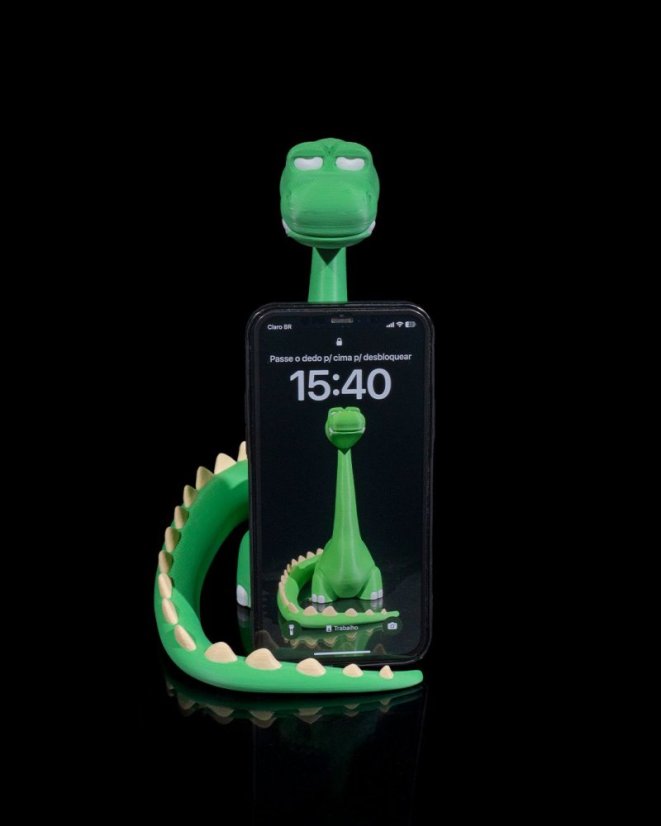 Držiak na telefón v tvare dinosaura