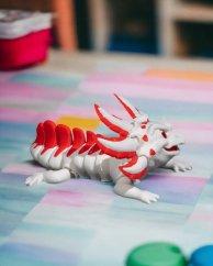 Velký pohyblivý axolotl - Velvet Cake