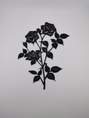 Nástěnná Dekorace (Wall Art) – "Elegantní Růže"