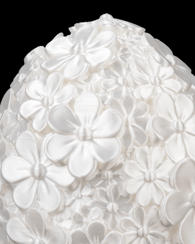 Kvetinová Kraslica - maxi "Rozkvitnutá Margarétka"