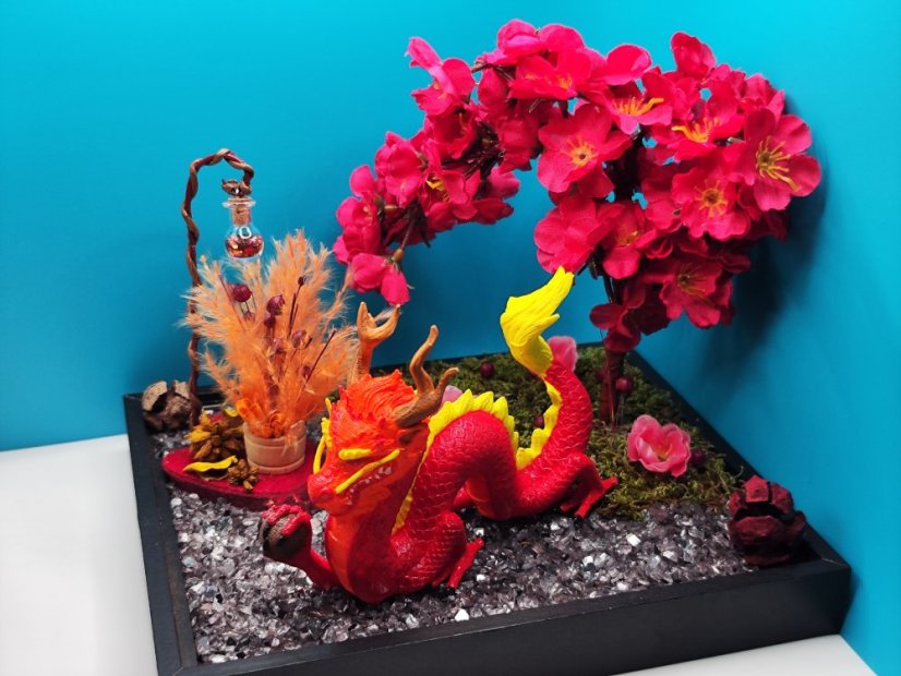 Diorama Ohnivé Zahrady