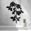 Nástěnná Dekorace (Wall Art) – "Elegantní Růže"