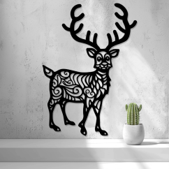 Nástenná Dekorácia (Wall Art) – "Ornamentálny Sob"