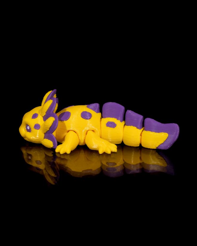 Baby axolotl - Split - Velikost: Maxi
