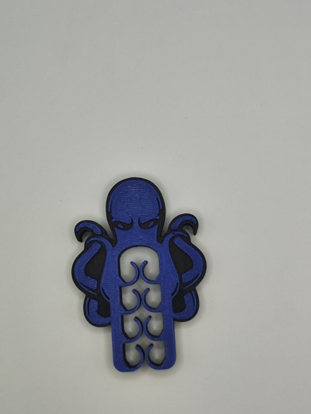 Bag clip - Blue Cthulhu