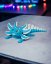 Velký pohyblivý axolotl - Blue Ice Pop