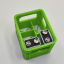 Organizator pentru baterii 9V - verde