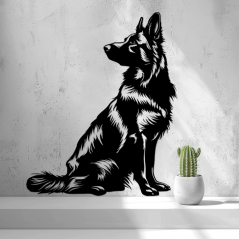 Nástěnná Dekorace (Wall Art) – "Německý Ovčák"