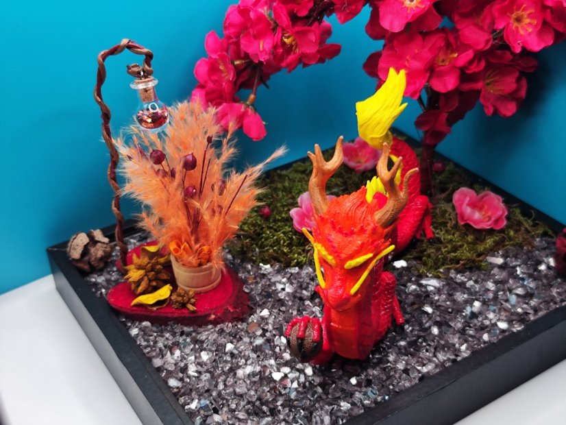 Diorama Ohnivé Zahrady