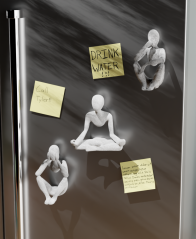 Magnetky Figurální – sada 3 ks