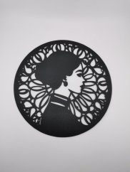 Nástěnná Dekorace (Wall Art) – "Elegantní Dáma"