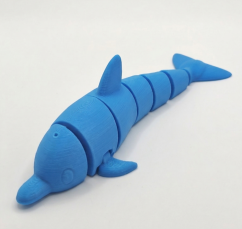 Pohyblivý delfín - modrý