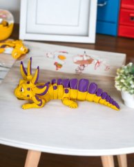 Velký pohyblivý axolotl - Banana Split