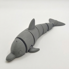 Pohyblivý delfín - šedý