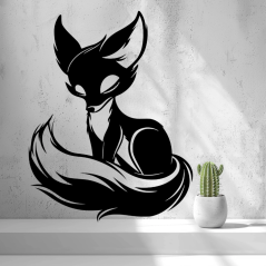 Nástěnná Dekorace (Wall Art) – "Pohádková Liška"