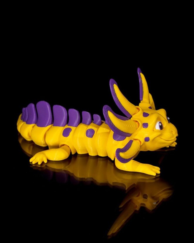 Velký pohyblivý axolotl - Banana Split